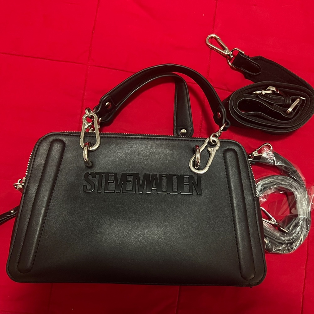 Steve Madden Black Crossbody Bag